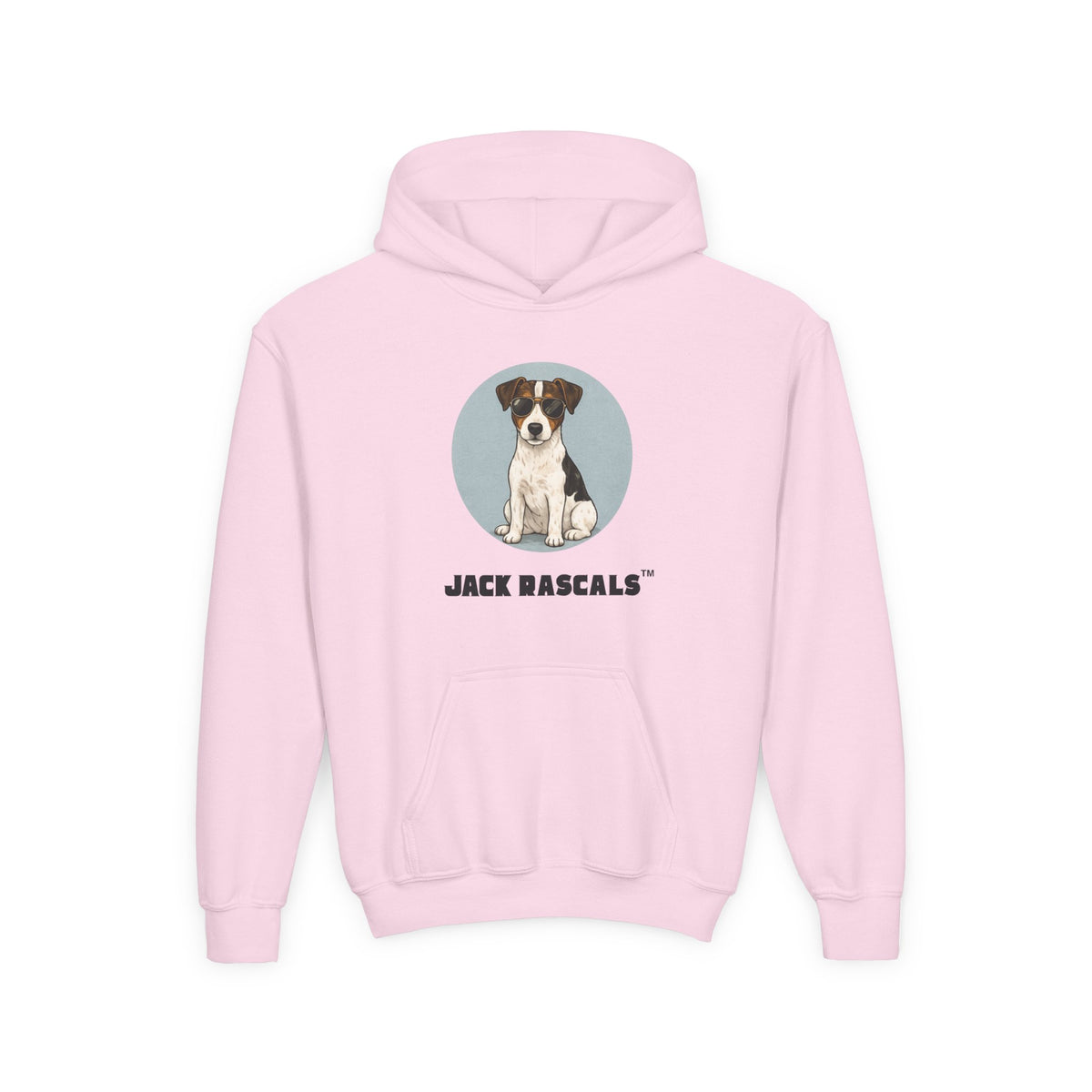 Kids Jack Russell Hoodie | Cute JRT Puppy Graphic | Jack Rascals