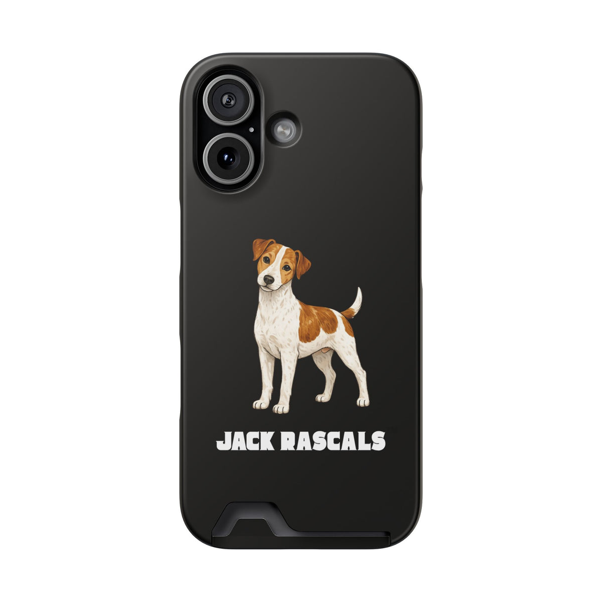 Jack Russell Phone Card Case | JRT Dog Design | Jack Rascals